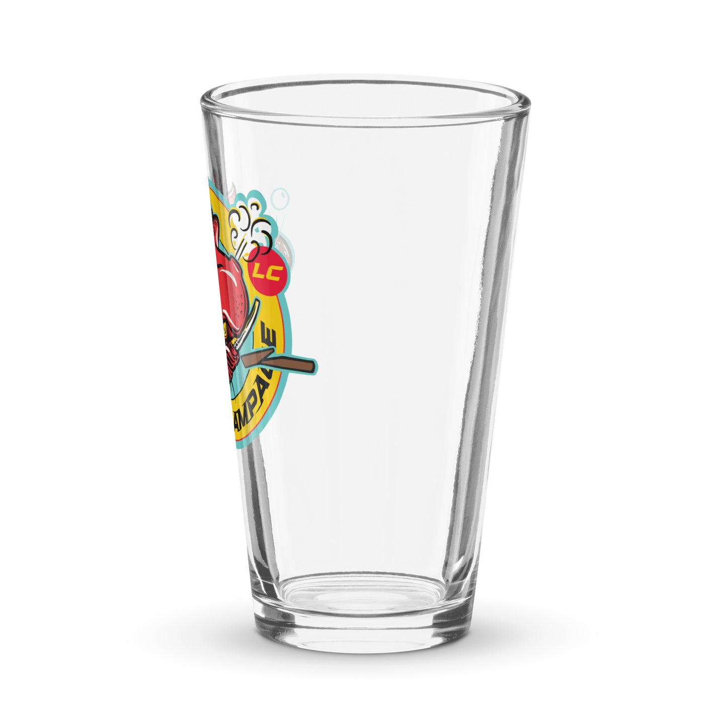 RI Rampage Pint Glass