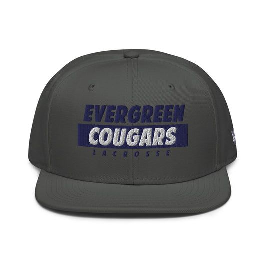 Evergreen High School Lacrosse Otto Cap Snapback Hat