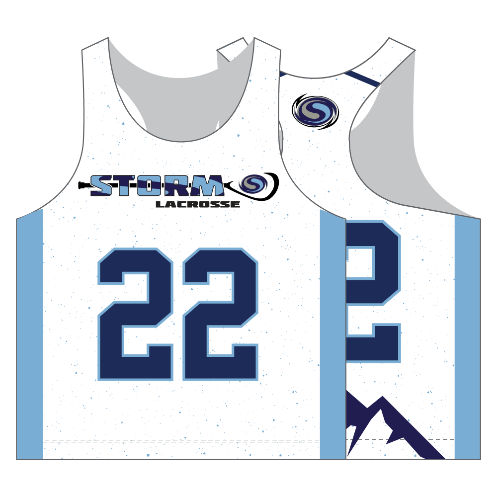 3rd Grade | Storm Lacrosse Club Women's Racerback Reversible Pinnie