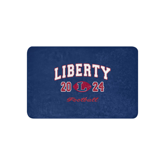 Liberty Football Sherpa Blanket