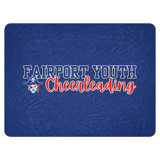 Fairport Youth Football and Cheer Sherpa blanket