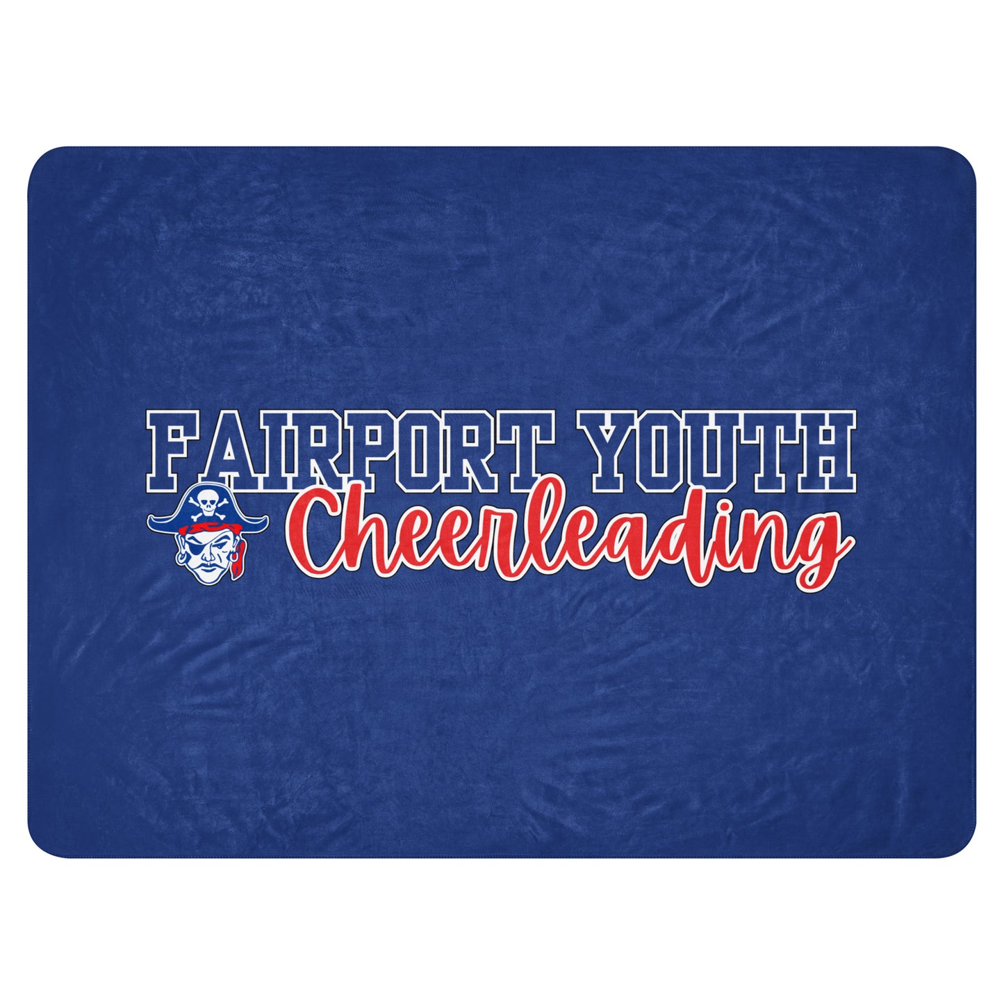 Fairport Youth Football and Cheer Sherpa blanket