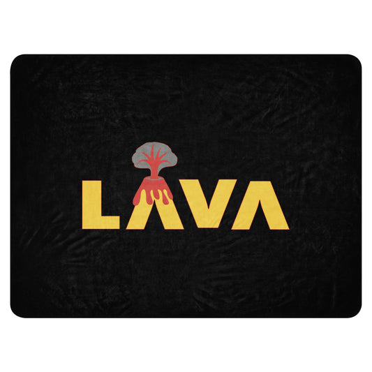 LAVA Sherpa Blanket - Lava