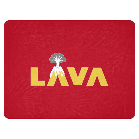 LAVA Sherpa Blanket - Lava