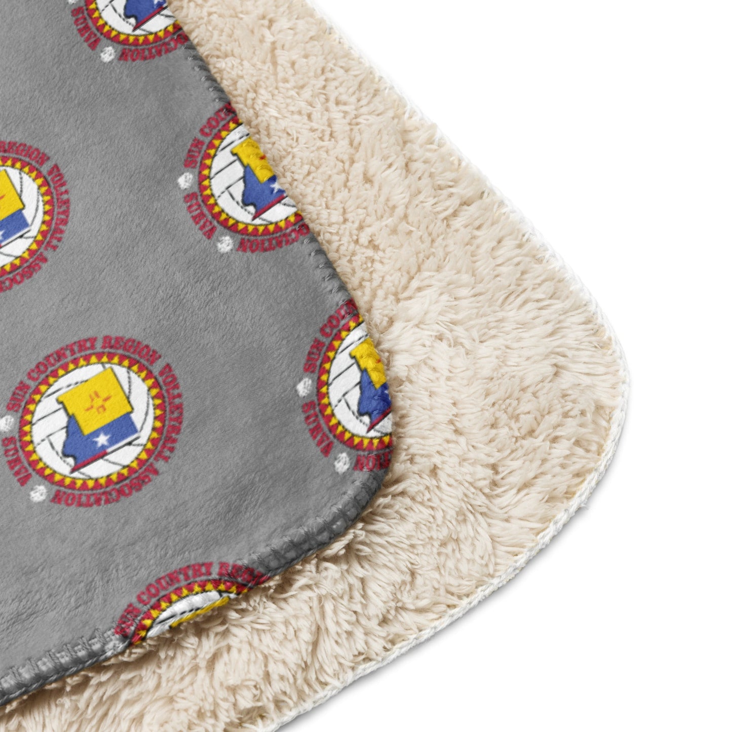 Sun Country Volleyball Sherpa Blanket