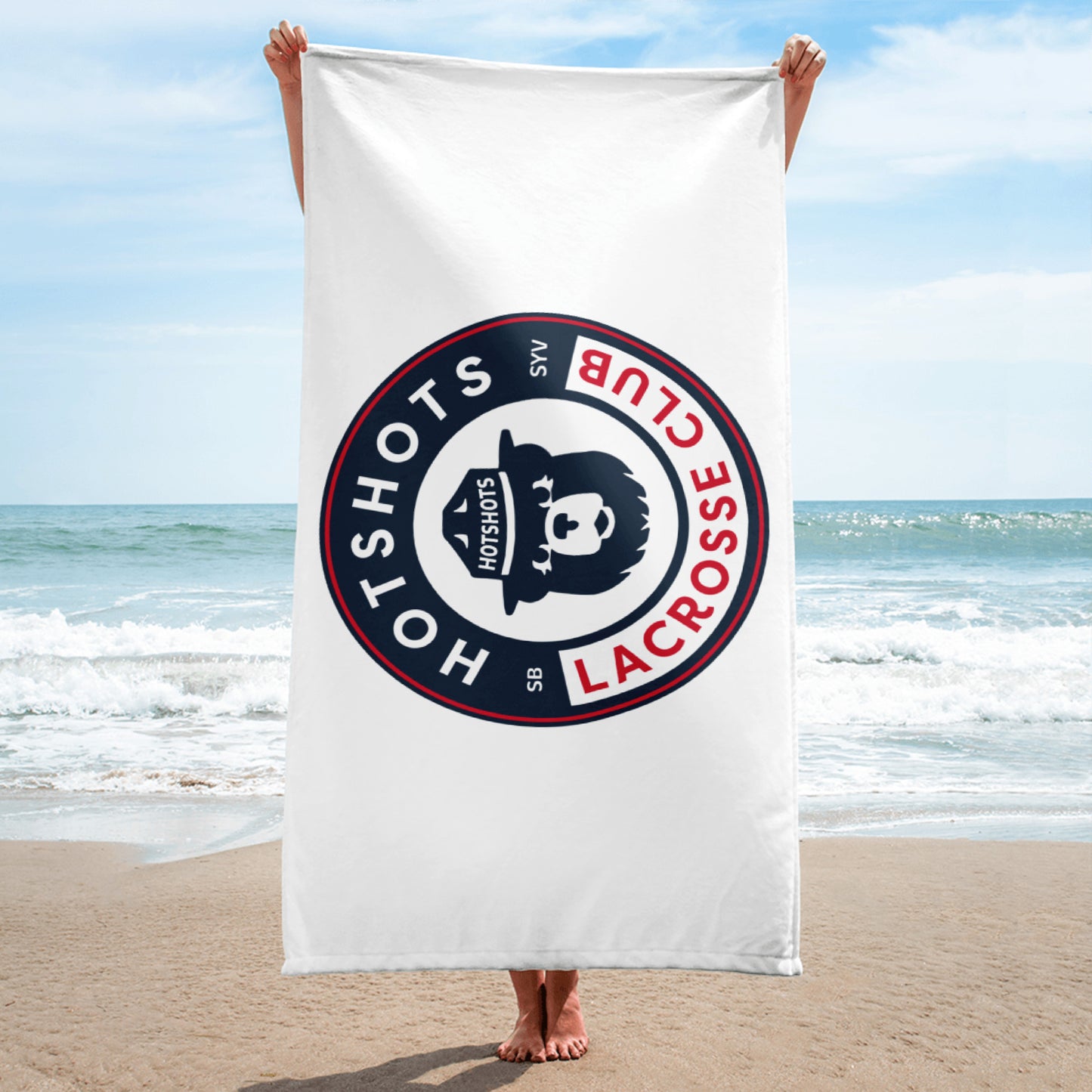 Hotshots Lacrosse Beach Towel