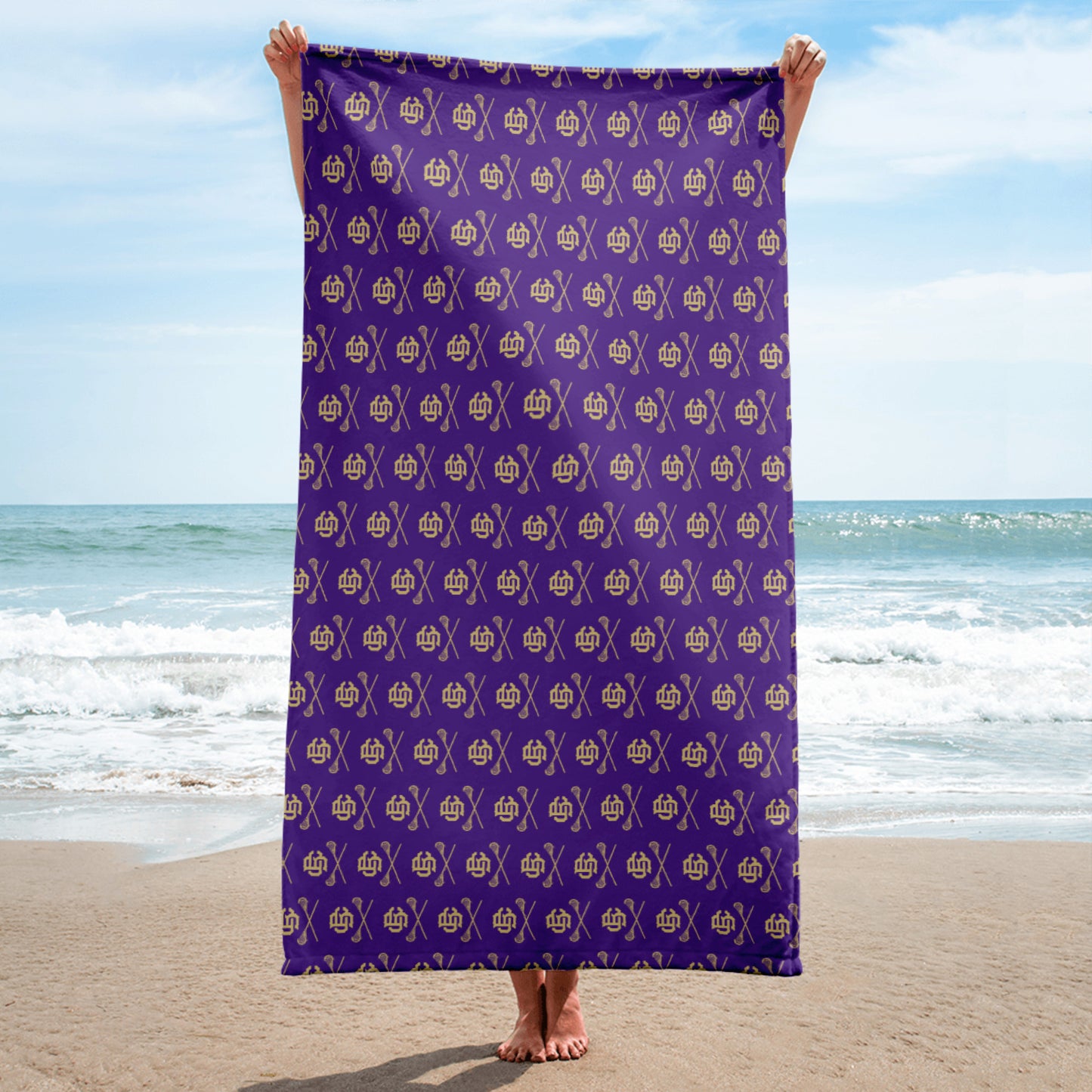 CBHS Lacrosse Beach Towel