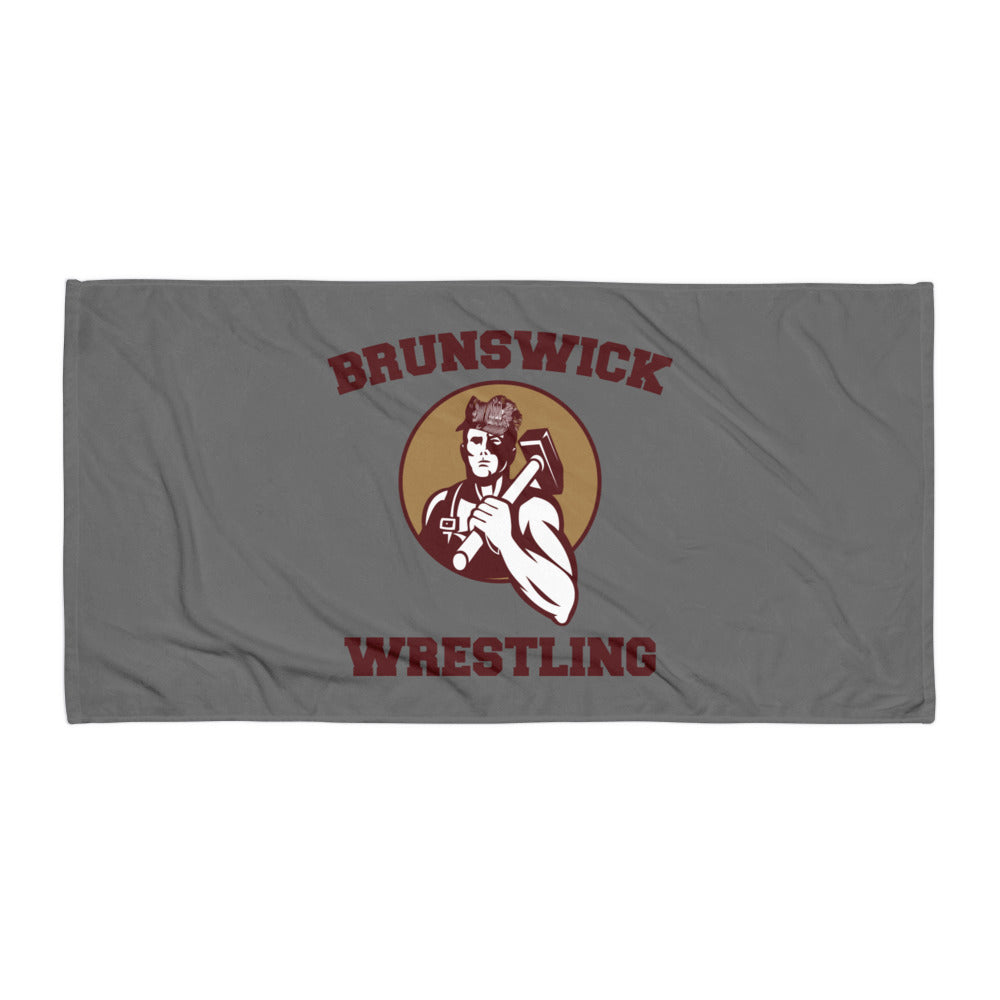 Brunswick Wrestling Beach Towel