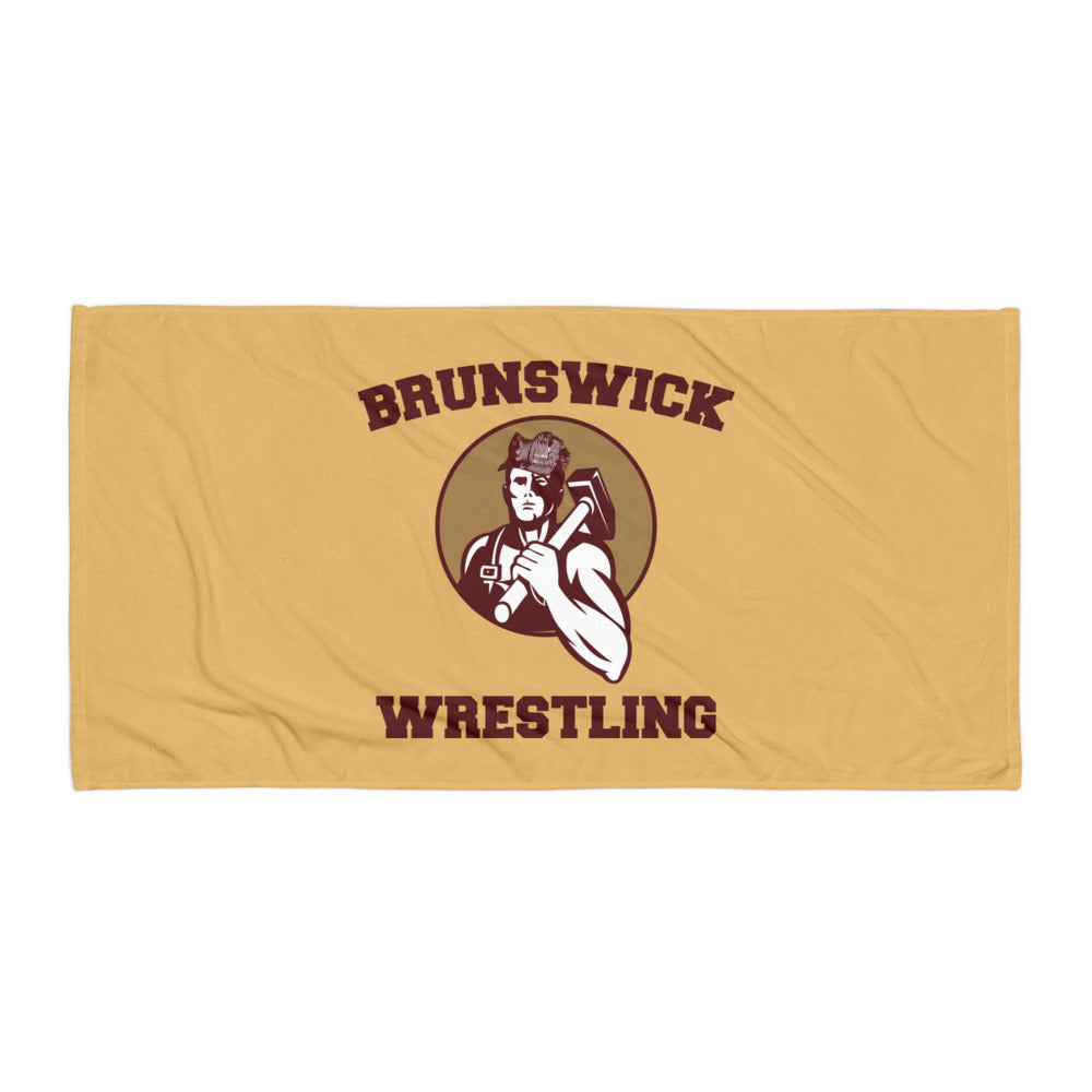 Brunswick Wrestling Beach Towel