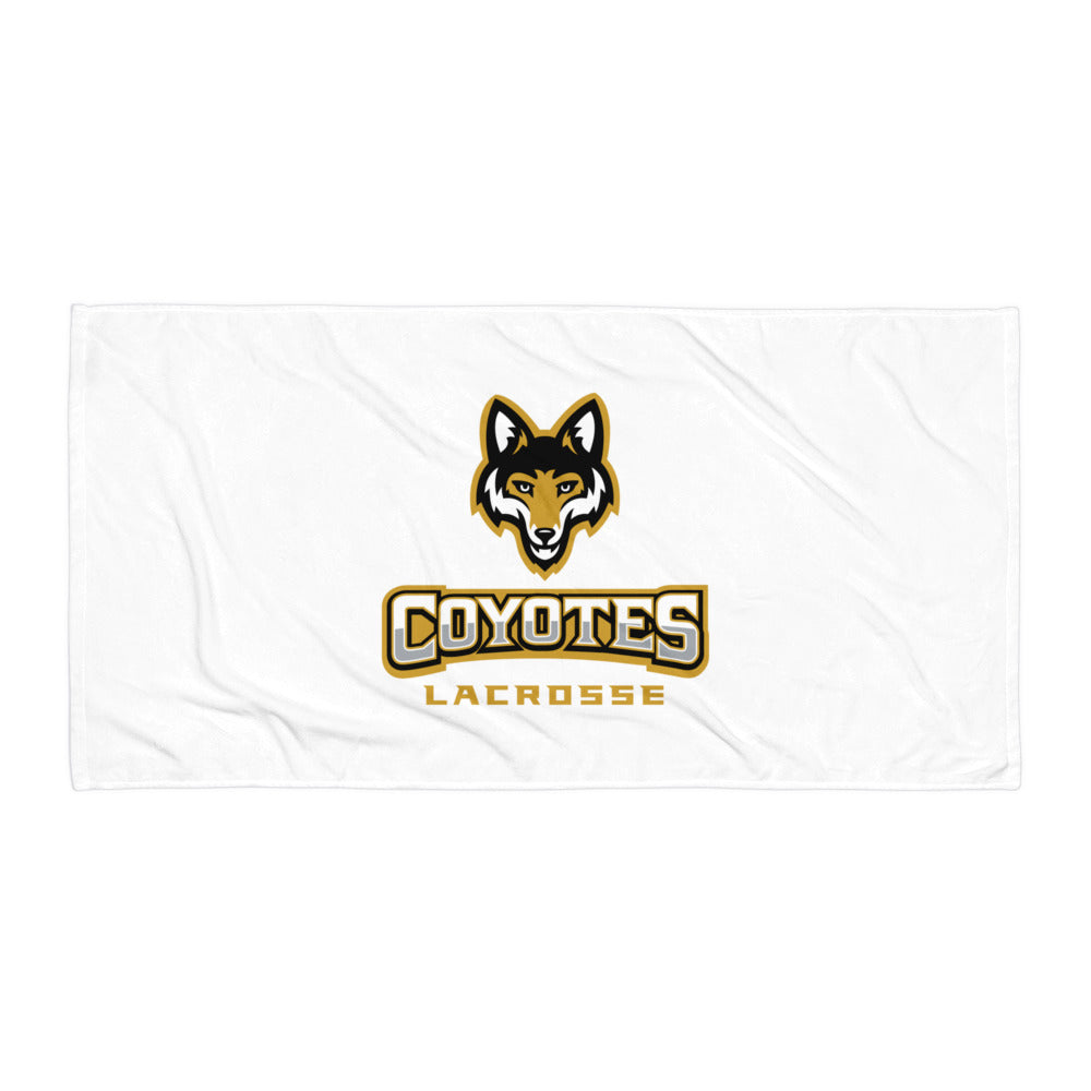 Coyotes Lacrosse Beach Towel