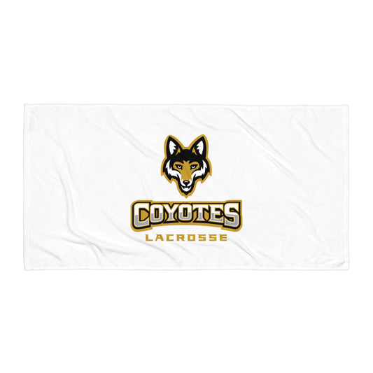 Coyotes Lacrosse Beach Towel