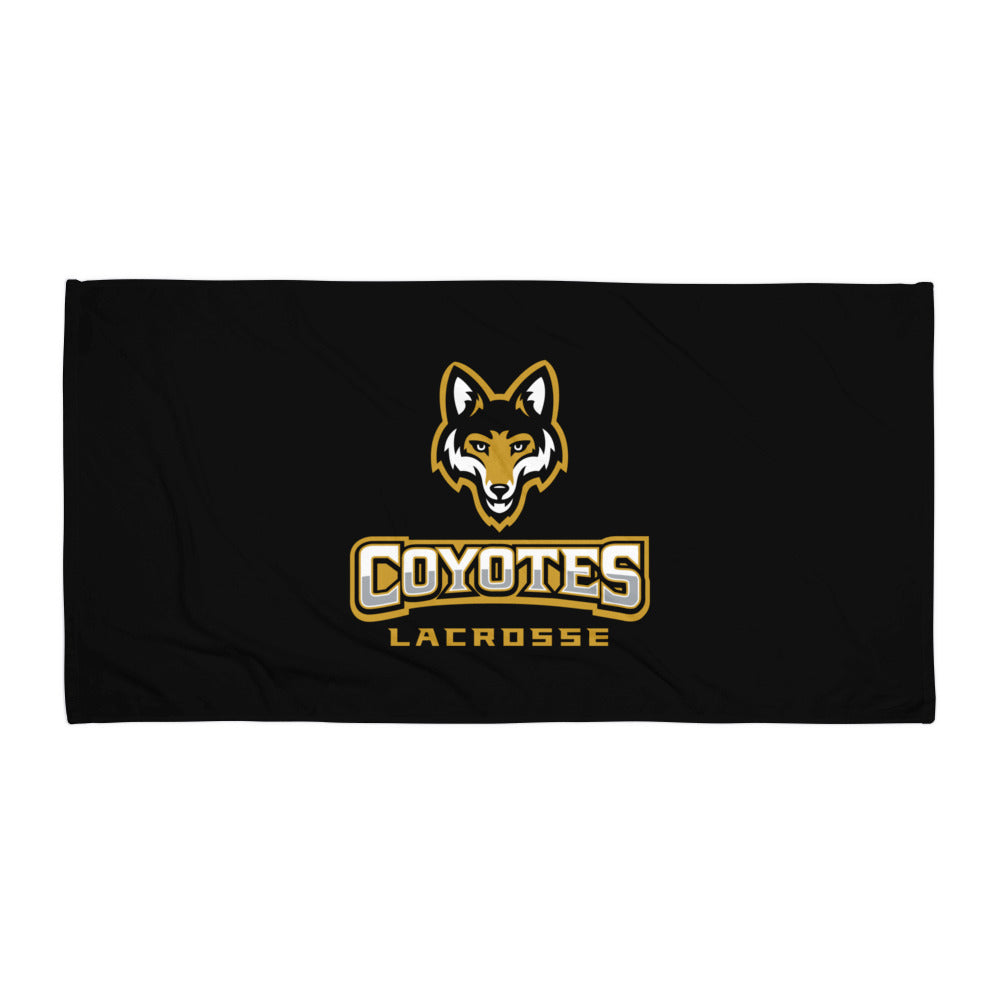 Coyotes Lacrosse Beach Towel