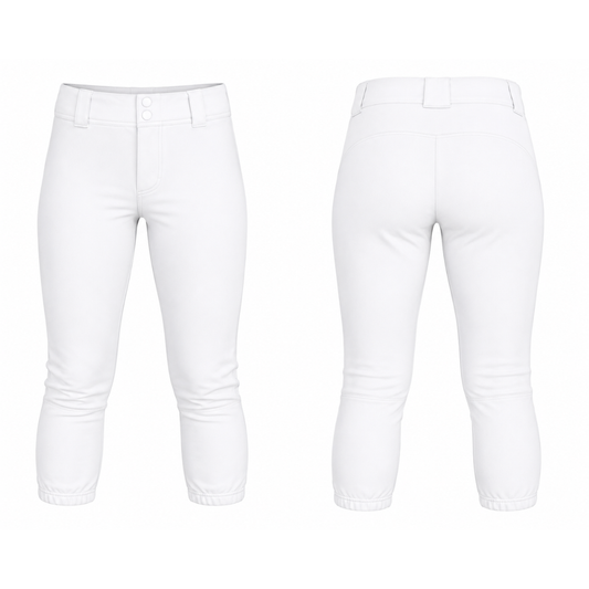Secondslide Softball Pant - White