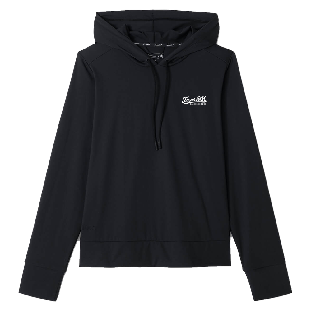 Texas A&M Lacrosse Women's Johnnie-O Nalla Hoodie - Black