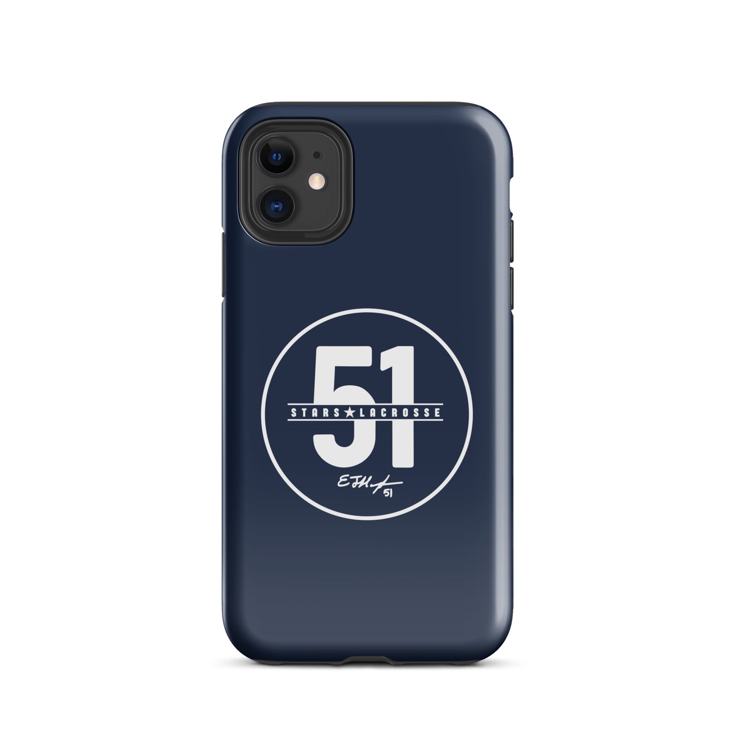 51 Stars Lacrosse Corner iPhone Case
