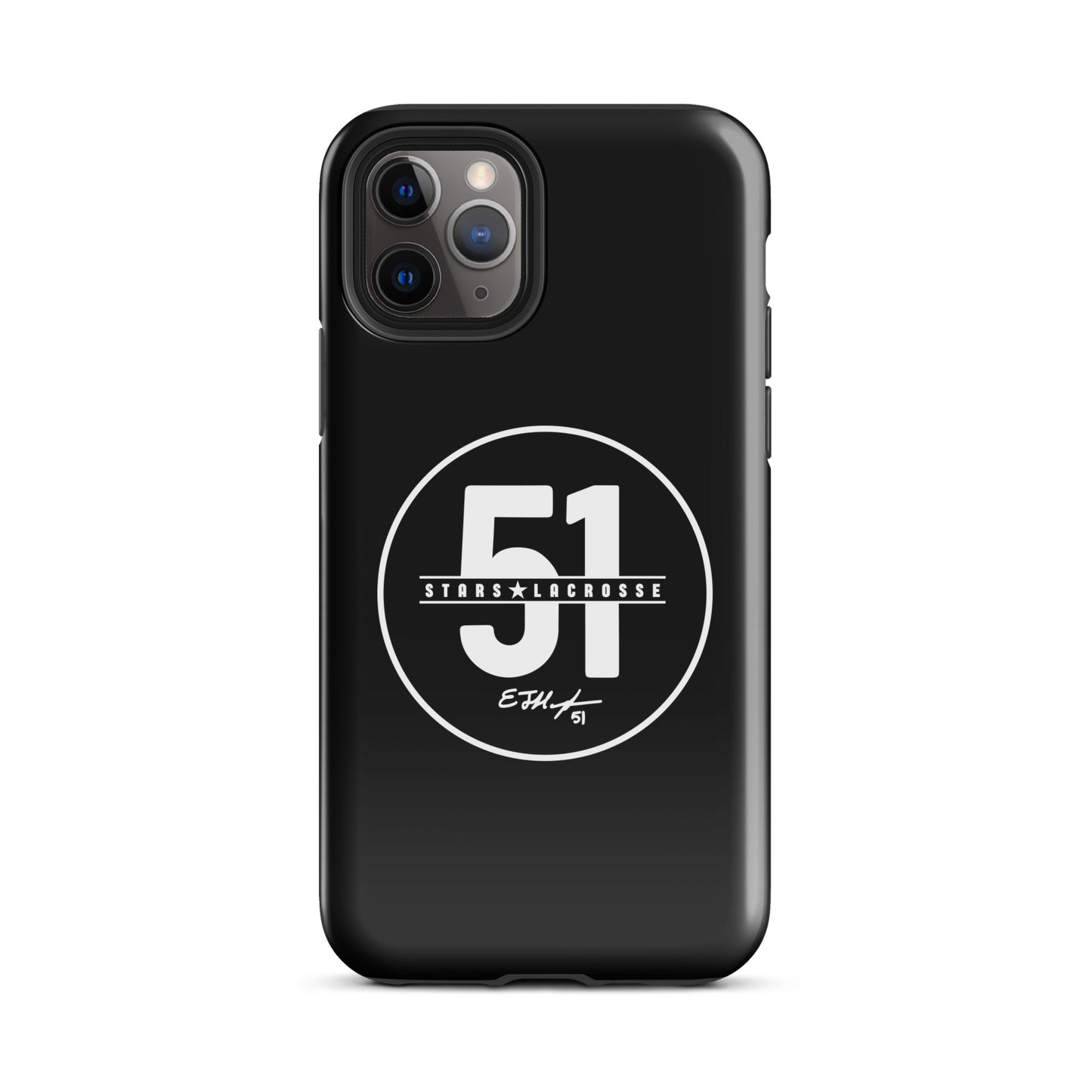 51 Stars Lacrosse Corner iPhone Case
