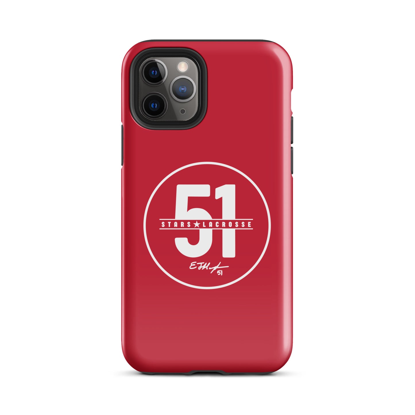 51 Stars Lacrosse Corner iPhone Case