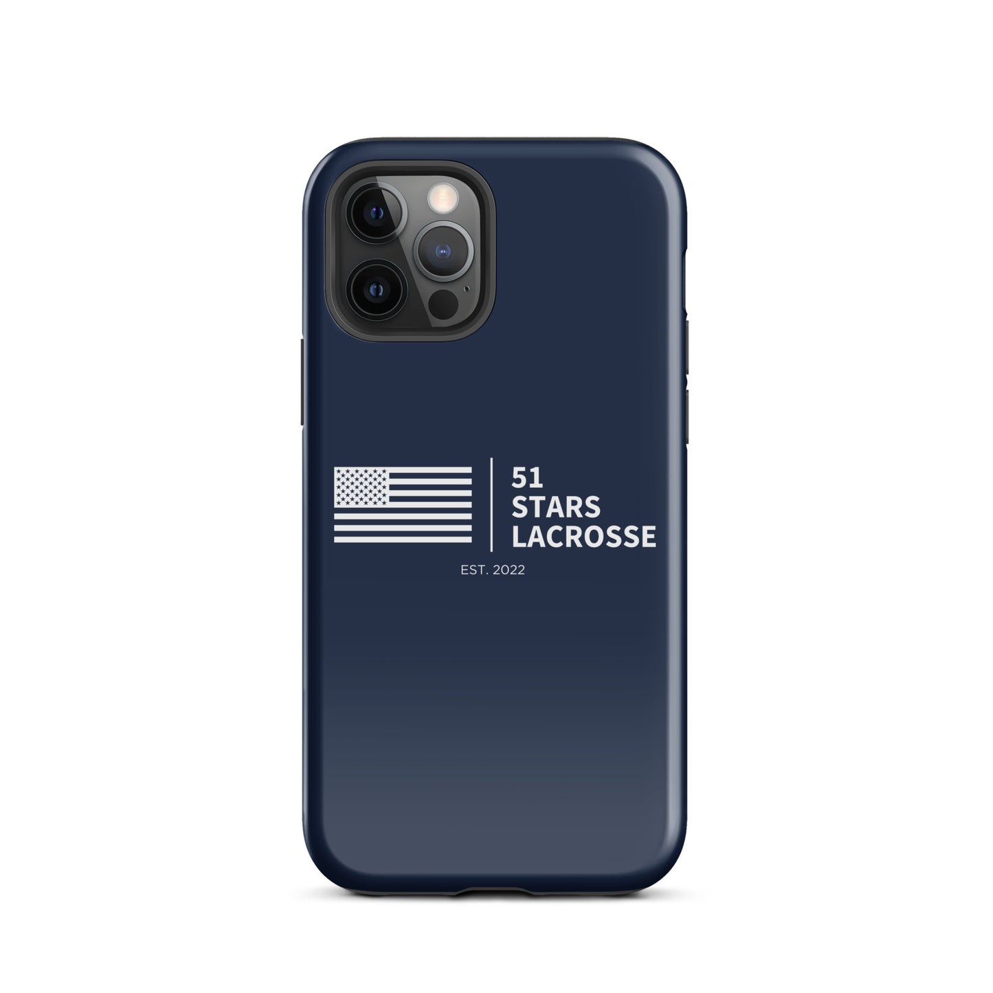 51 Stars Lacrosse Corner iPhone Case