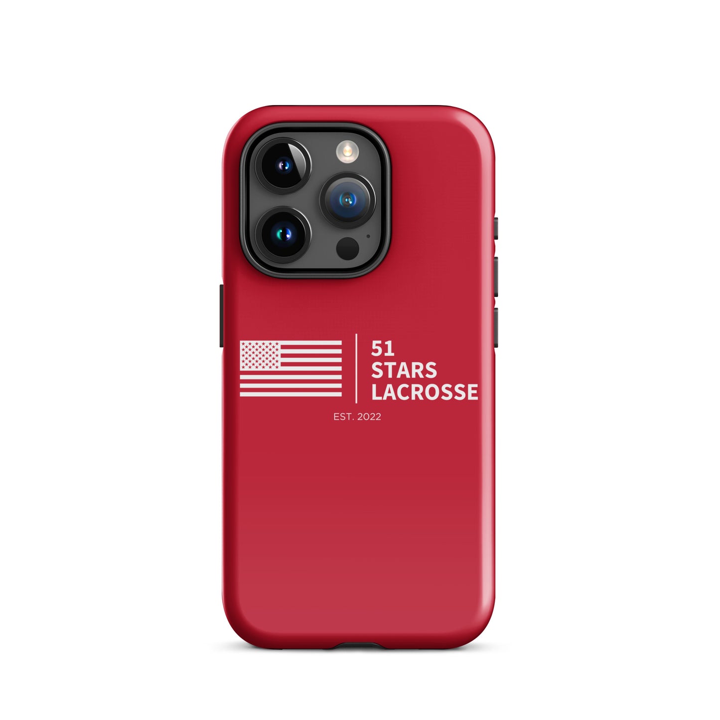 51 Stars Lacrosse Corner iPhone Case