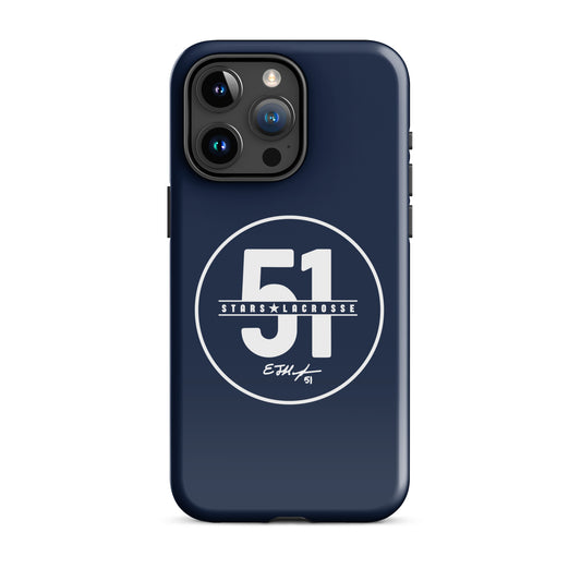 51 Stars Lacrosse Corner iPhone Case