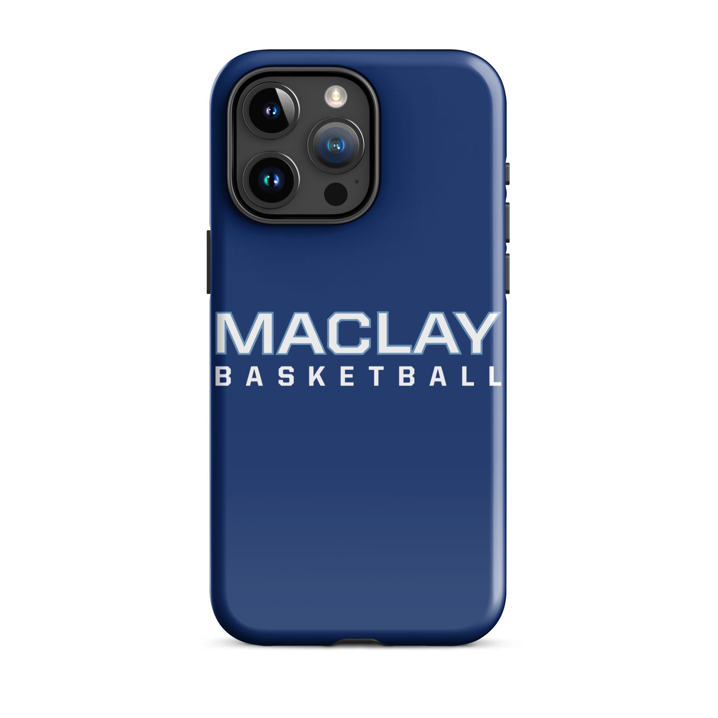 Maclay Basketball iPhone Case