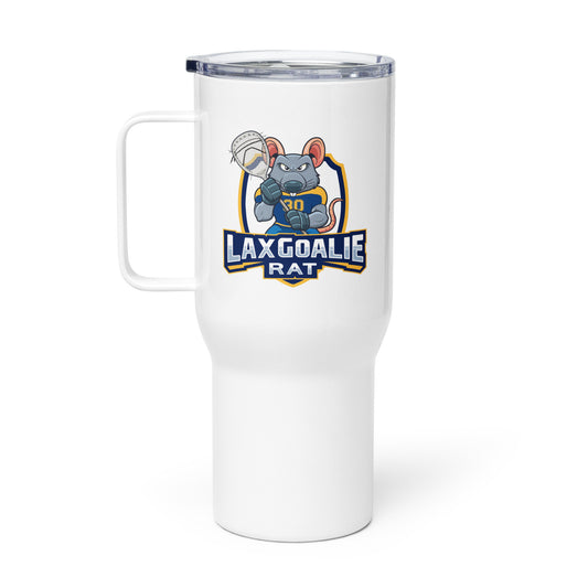 Lax Goalie Rat Travel Mug (25oz)