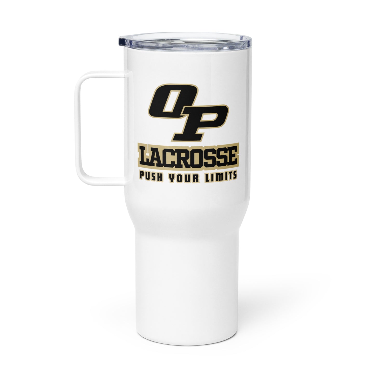 OPLacrosse Travel Mug (25oz) | Push Your Limits
