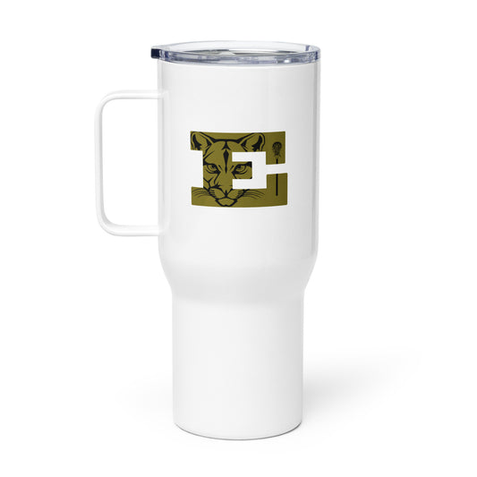 Evergreen High School Lacrosse Travel Mug (25oz)
