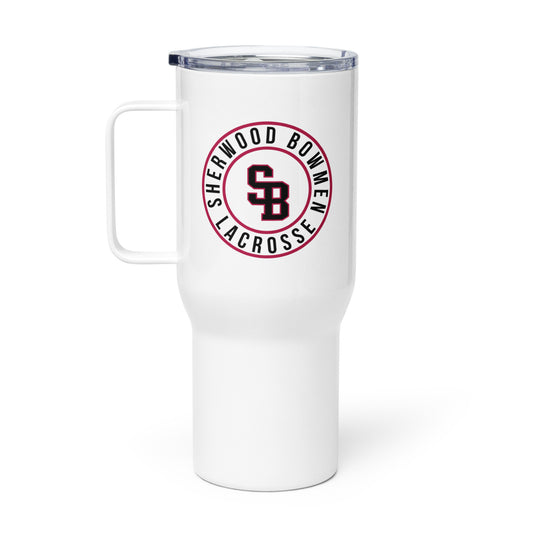 Sherwood High School Lacrosse Travel Mug (25oz)