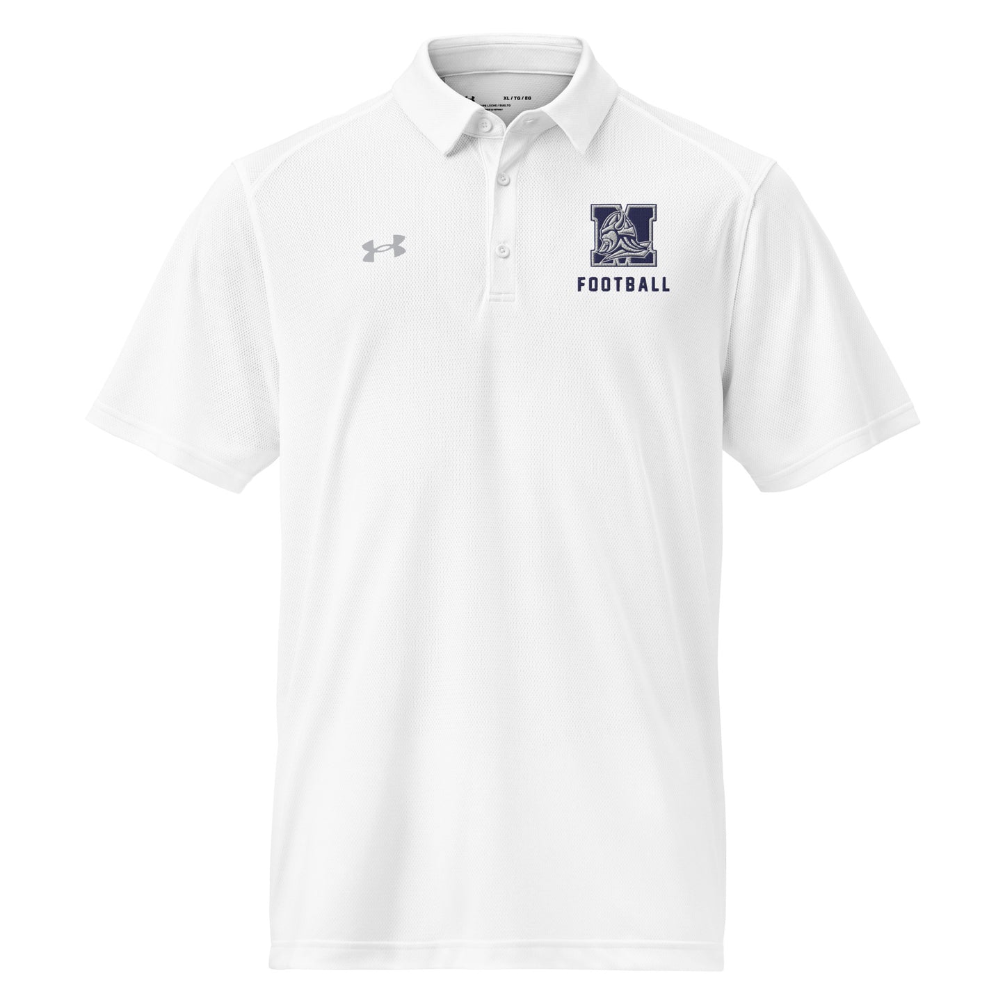 Adult Maclay Football Under Armour Tech Polo