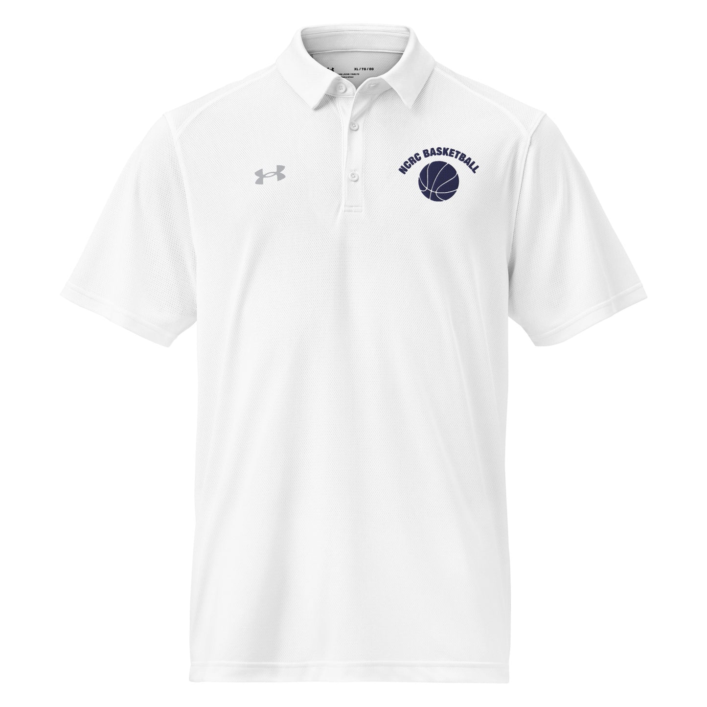 Adult NCRC Basketball Under Armour Tech Polo