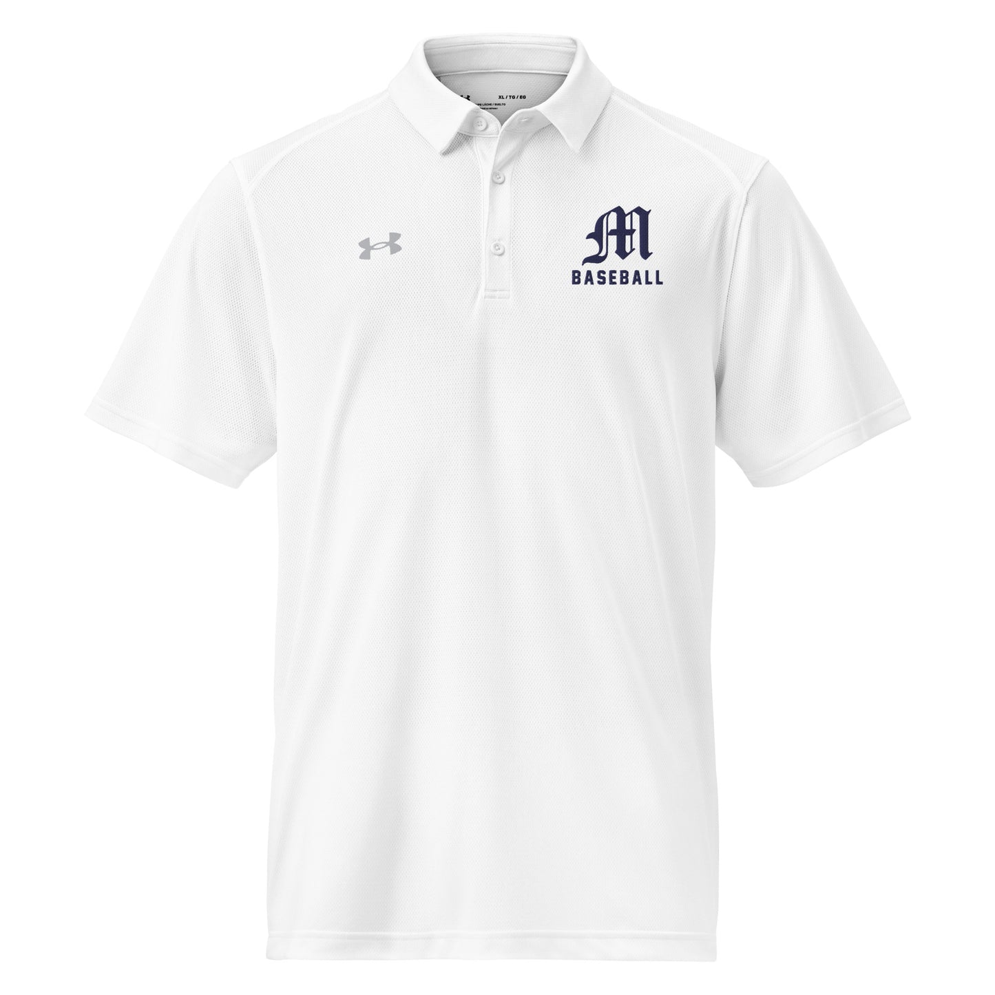 Adult Maclay Baseball Under Armour Tech Polo