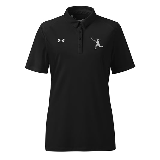 Women's Charlotte North Lacrosse Under Armour Tech Polo