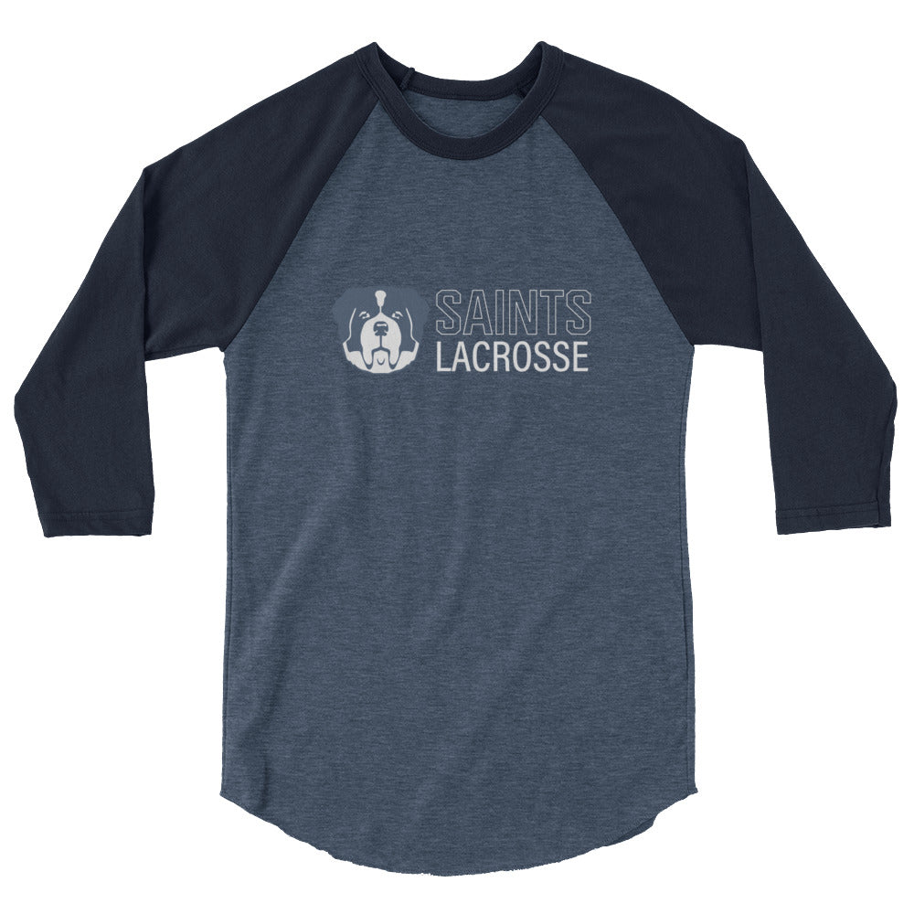 Adult Auburn Lacrosse 3/4 Sleeve Shirt