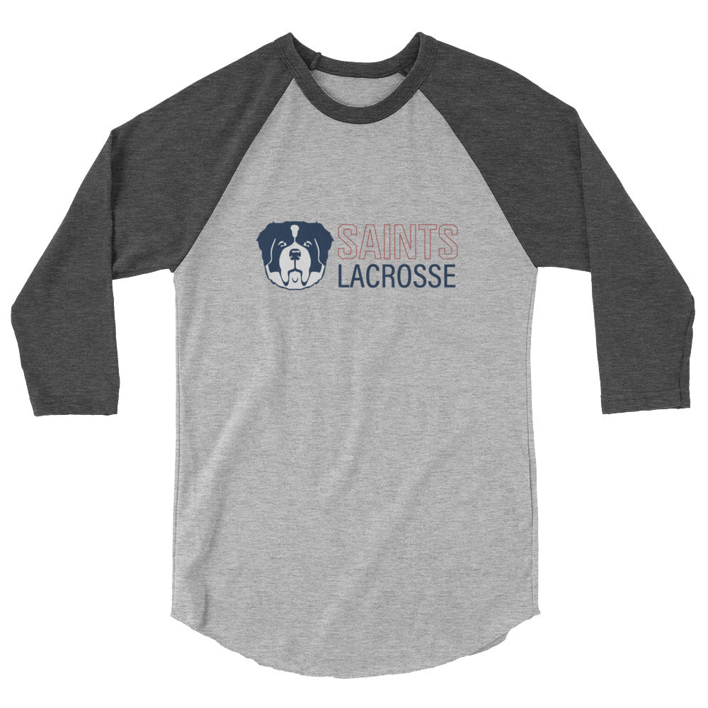 Adult Auburn Lacrosse 3/4 Sleeve Shirt