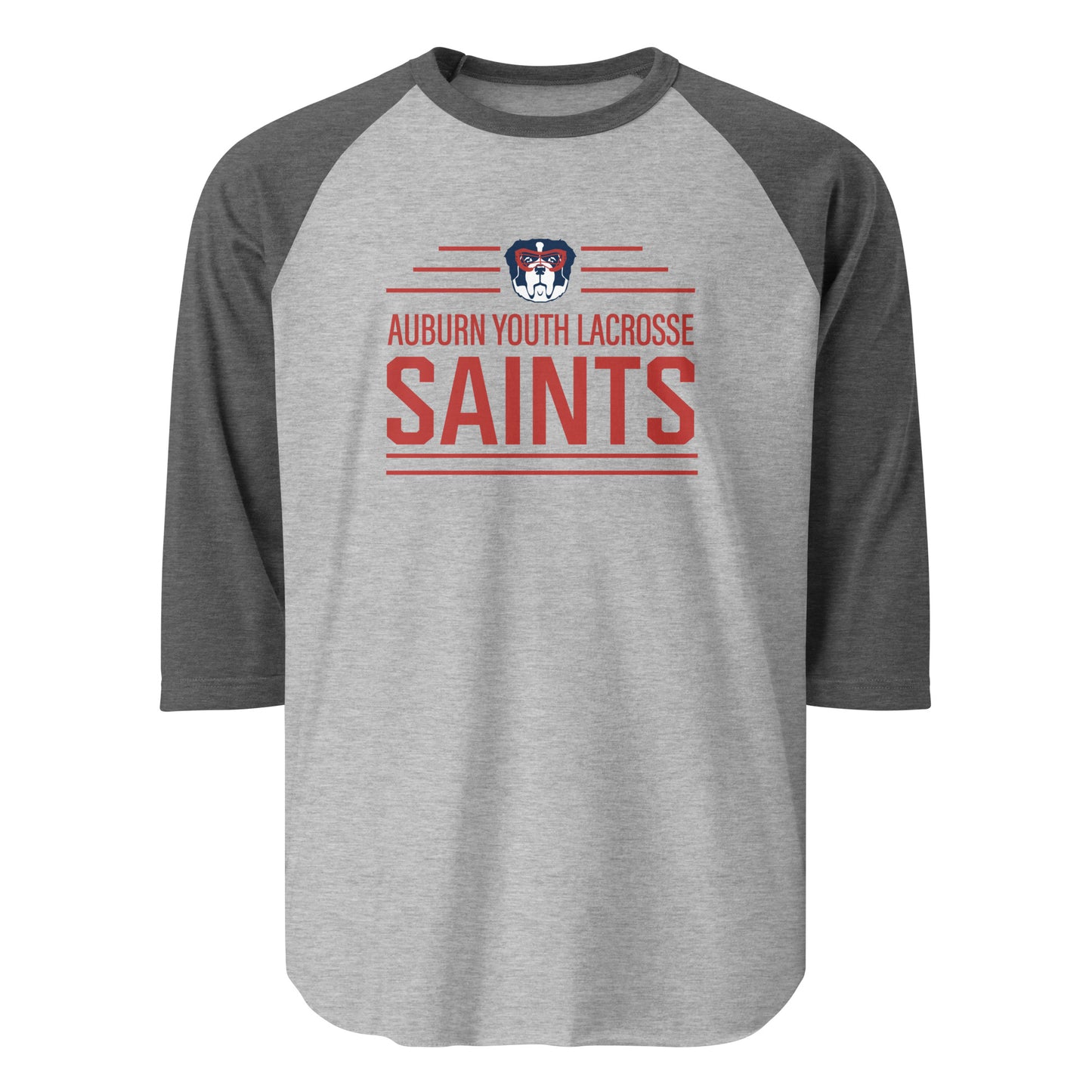 Adult Auburn Lacrosse 3/4 Sleeve Shirt