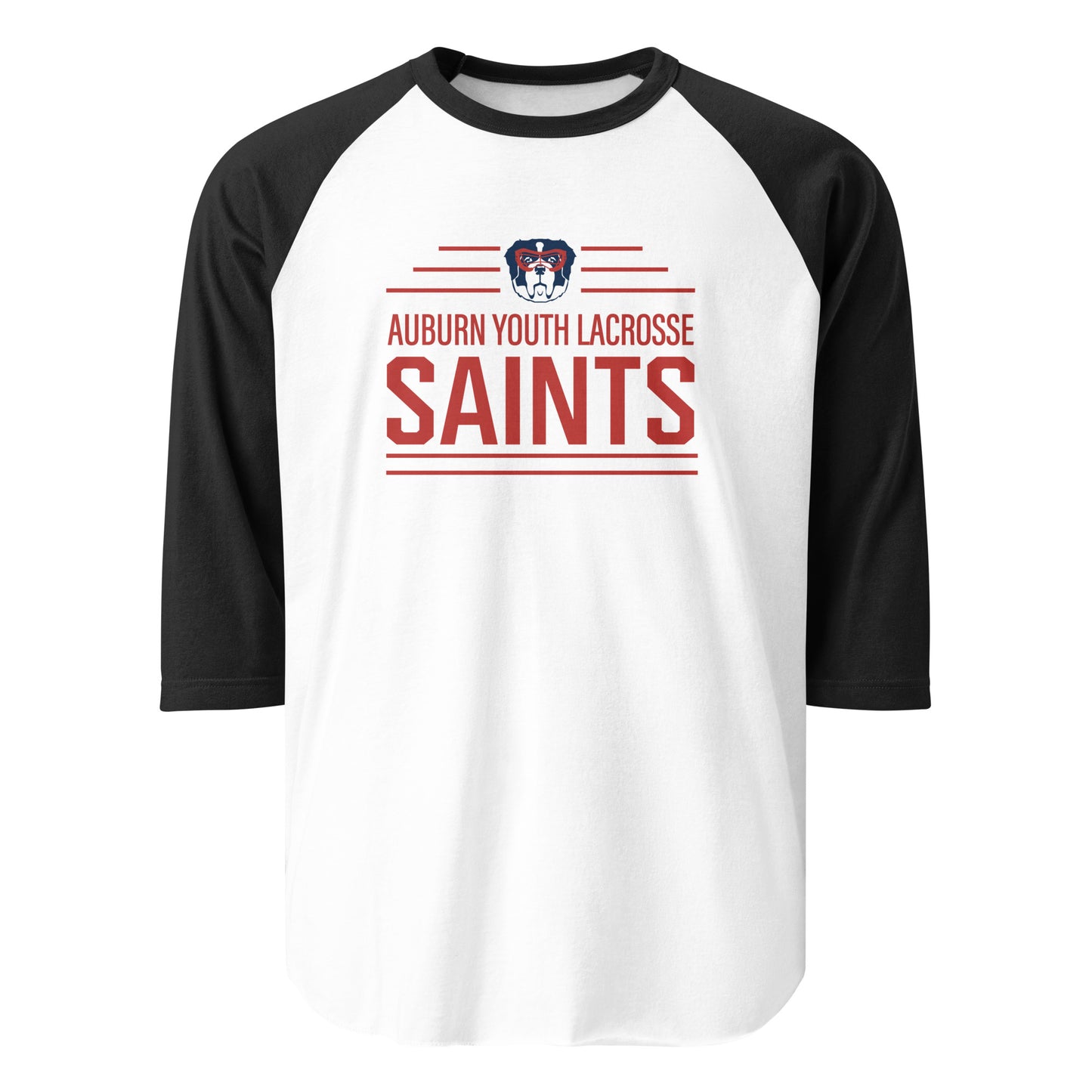Adult Auburn Lacrosse 3/4 Sleeve Shirt