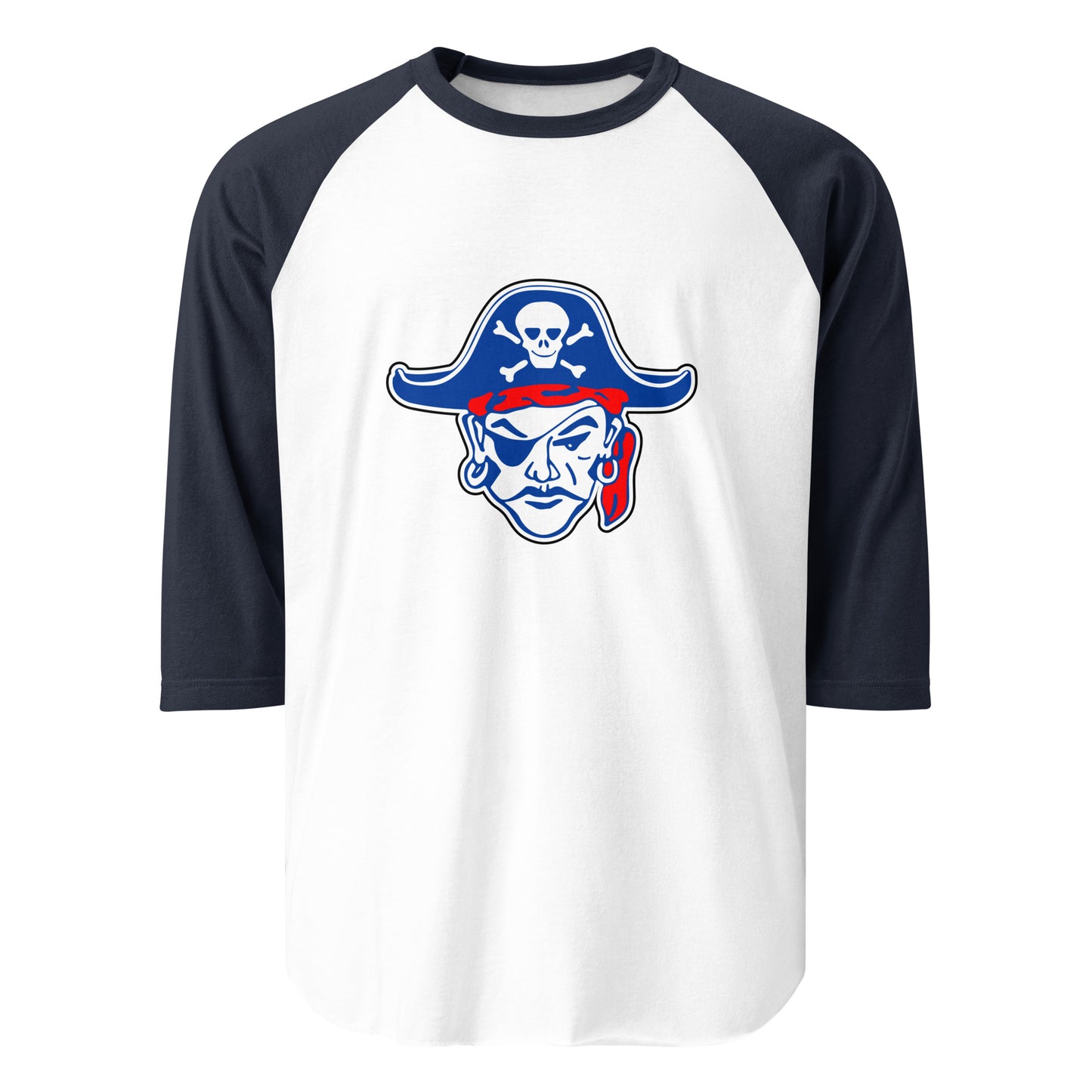 Adult Fairport Football and Cheer 3/4 Sleeve Shirt