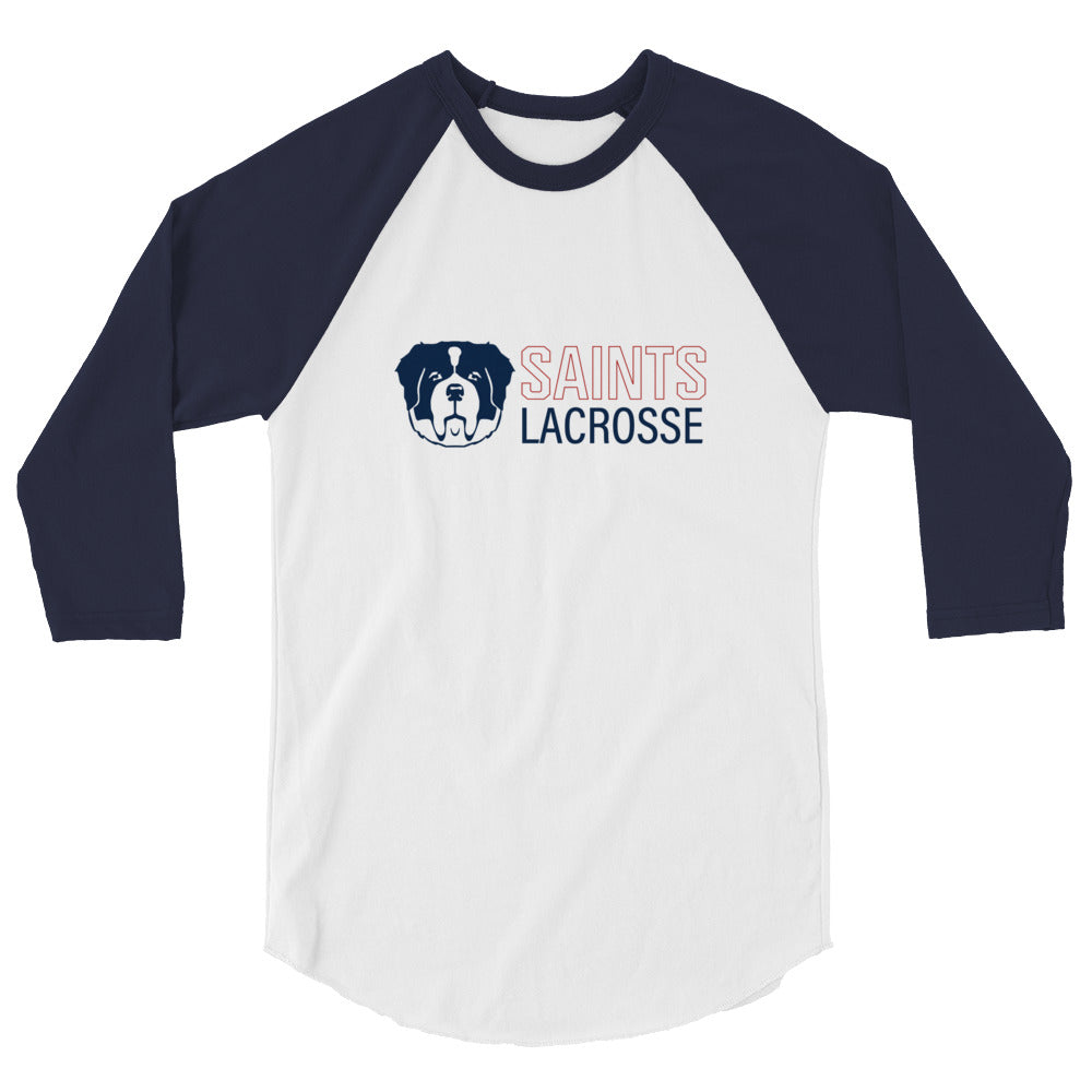 Adult Auburn Lacrosse 3/4 Sleeve Shirt