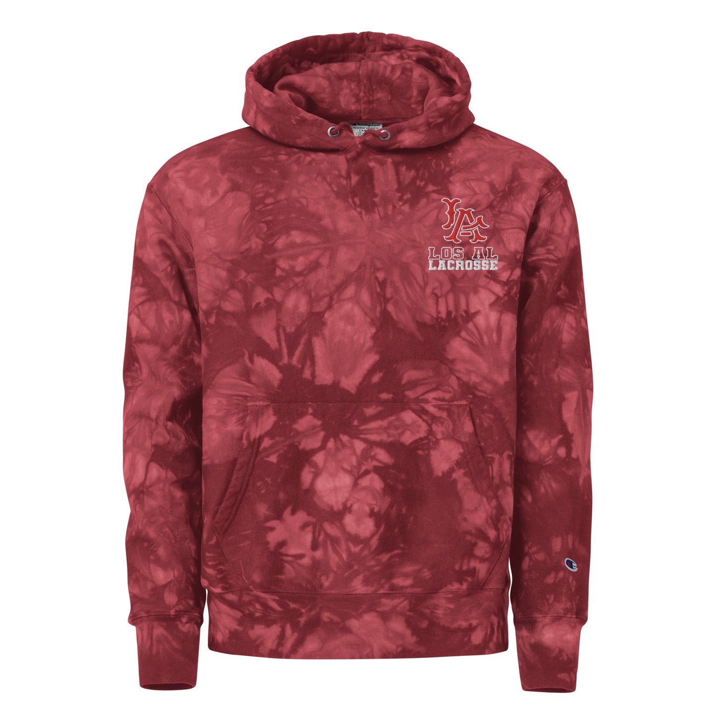 Adult Los Al Lacrosse Champion Tie-Dye Hoodie