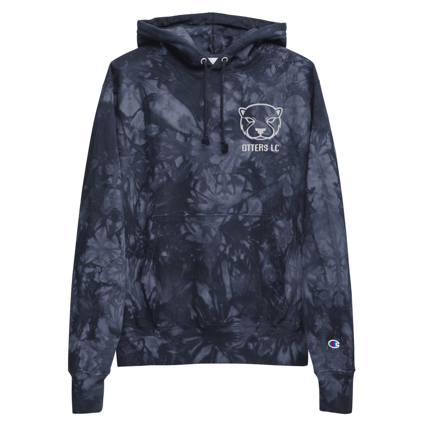 Adult Otters LC Champion Tie-Dye Hoodie