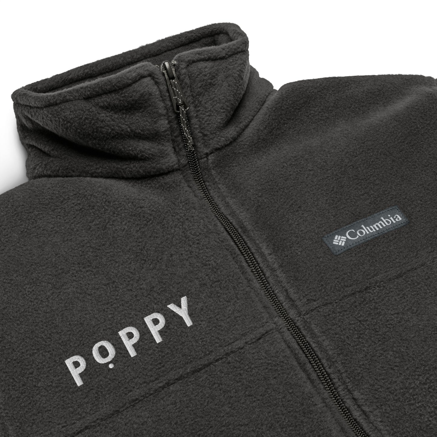 Adult Poppy Flowers Columbia Fleece Jacket