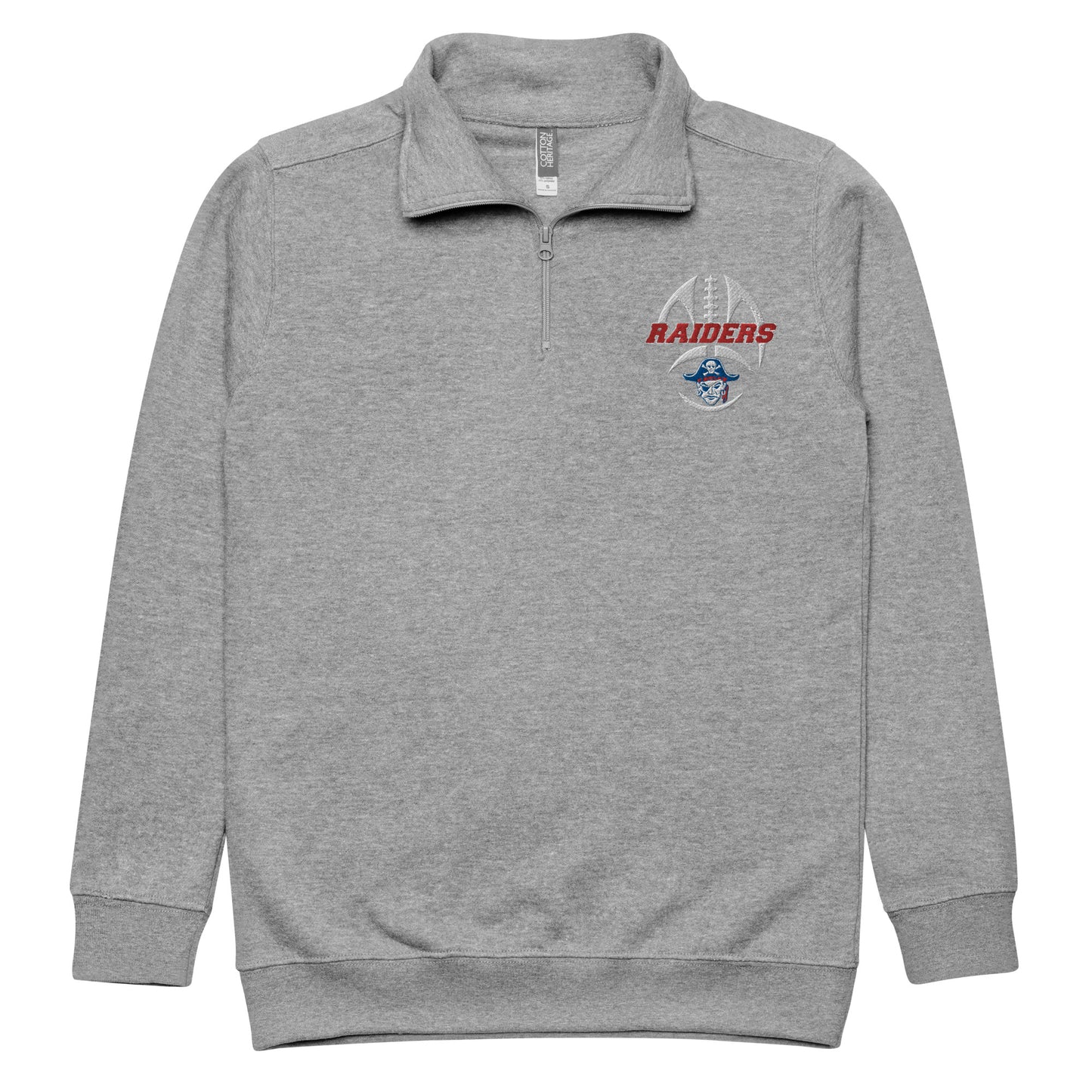 Adult Fairport Football and Cheer Cotton Heritage Fleece Pulloverc