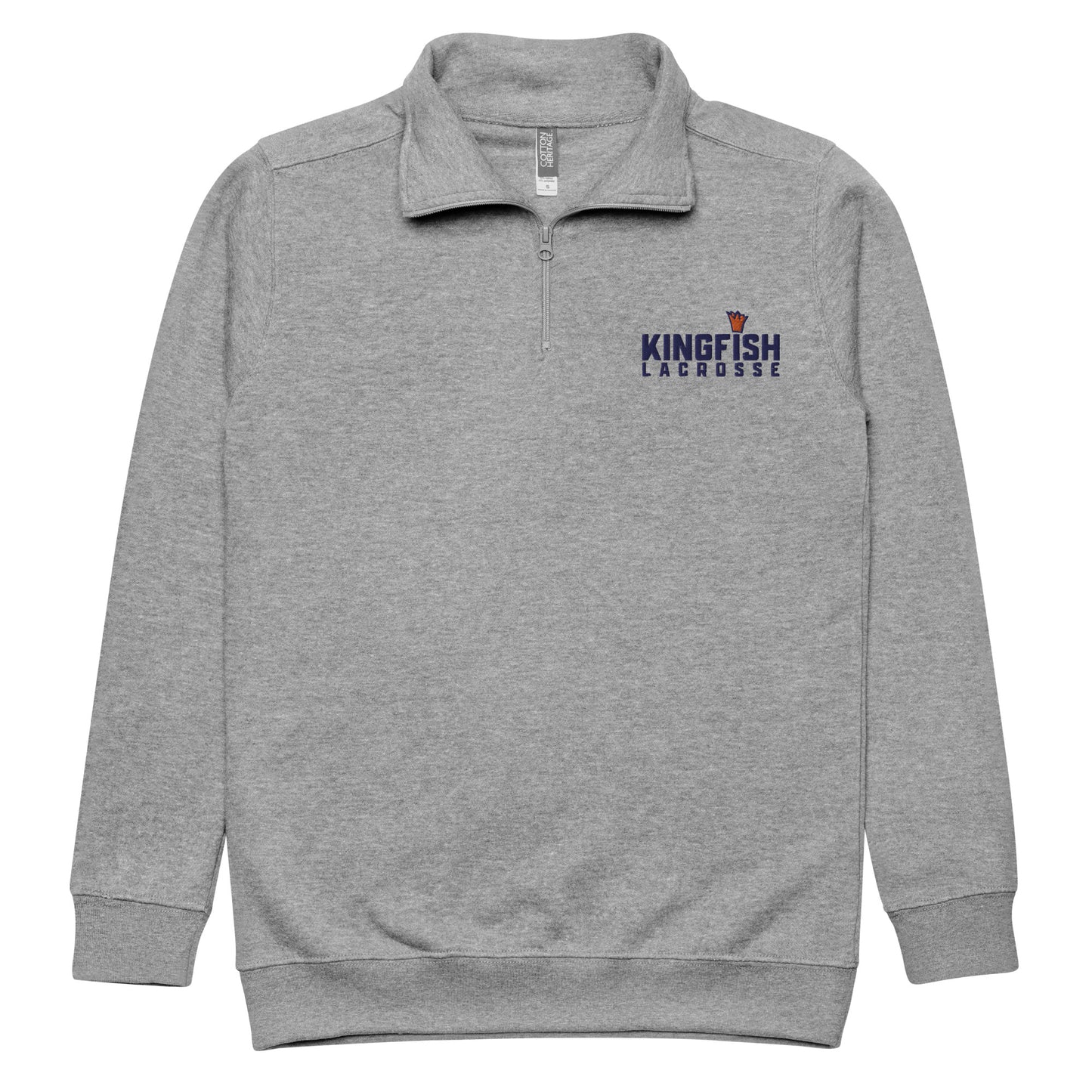 Adult Kingfish Lacrosse Cotton Heritage Fleece Pullover