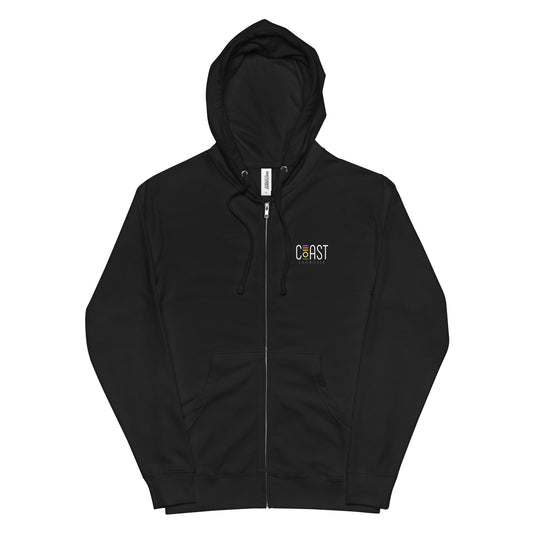 Adult Coast Lacrosse Fleece Zip Up Hoodie