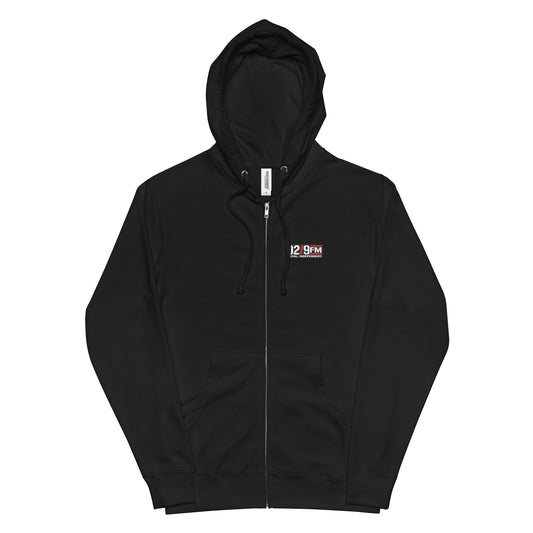 Adult Backyard Media Fleece Zip Up Hoodie