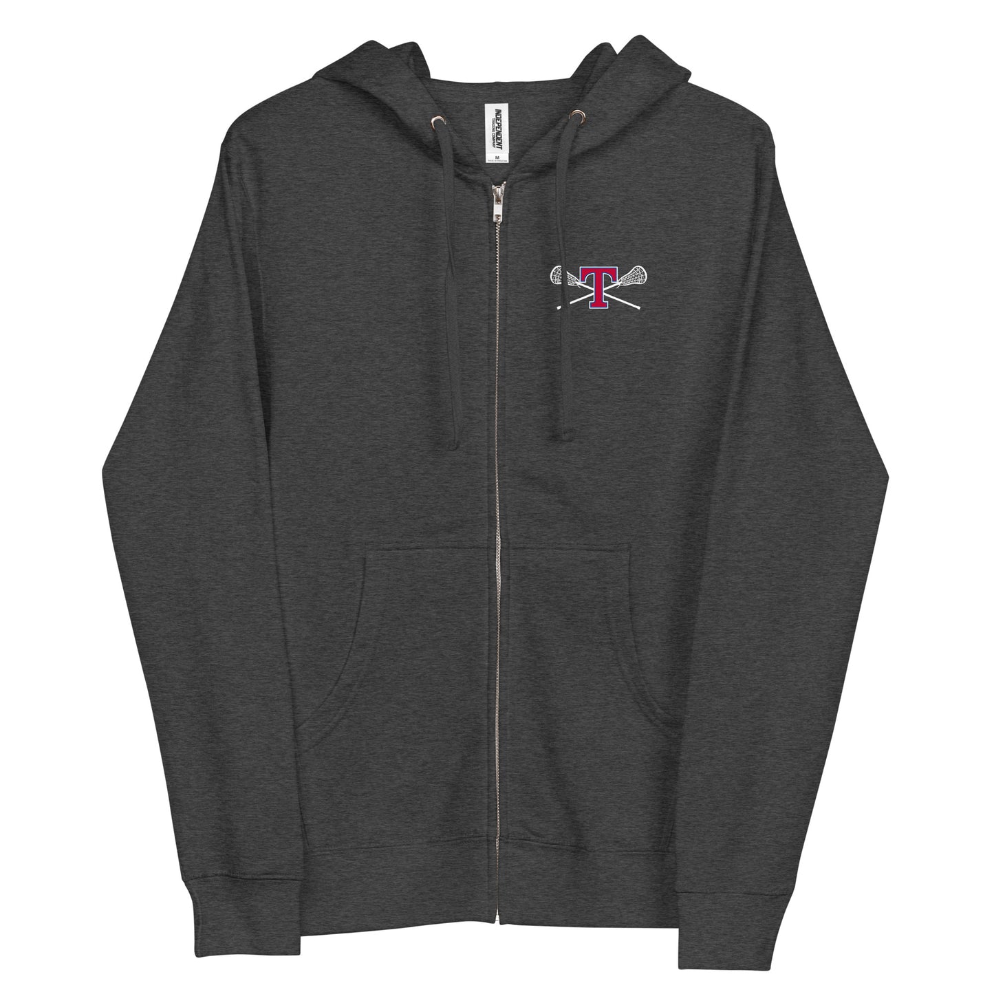 Adult TMHS Lacrosse Fleece Zip Up Hoodie