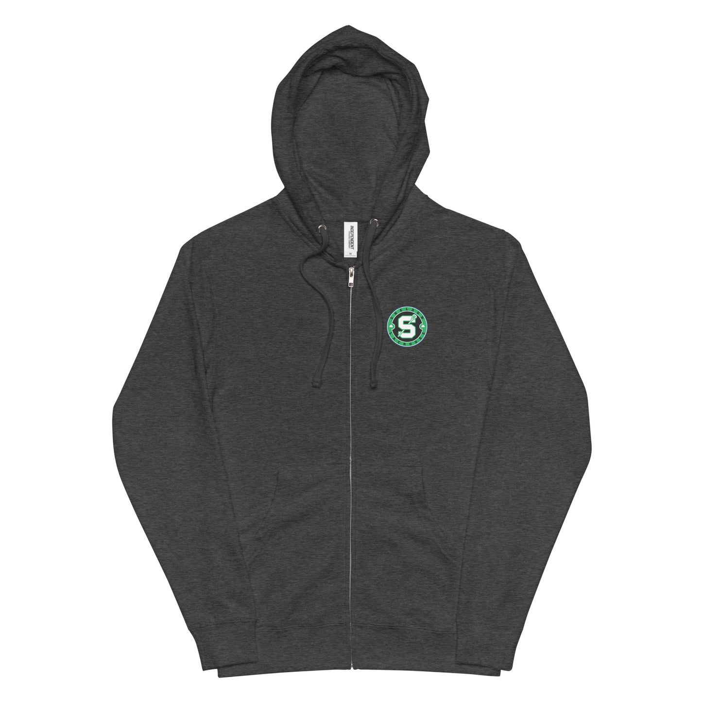Adult Sheldon Lacrosse Fleece Zip Up Hoodie