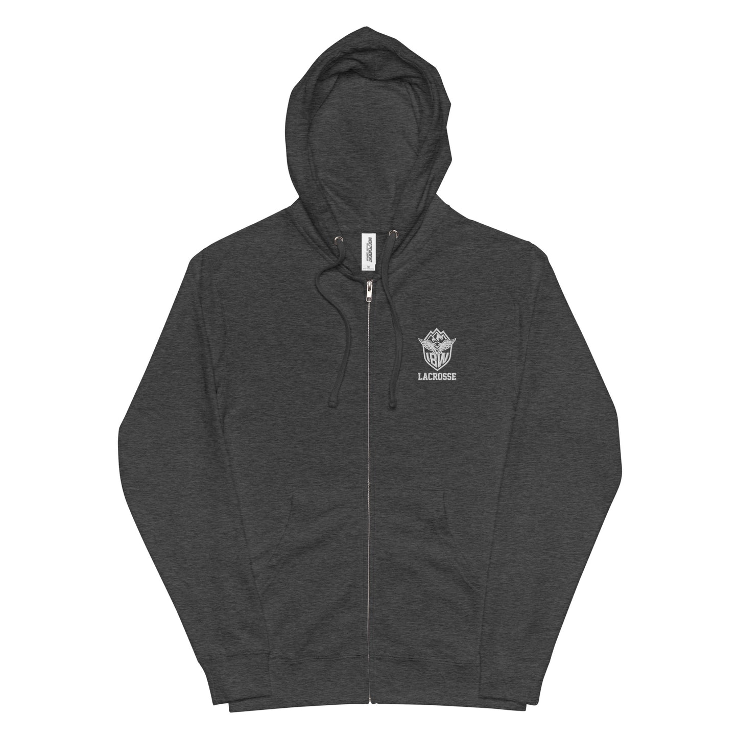 Adult Ida B. Wells Lacrosse Fleece Zip Up Hoodie