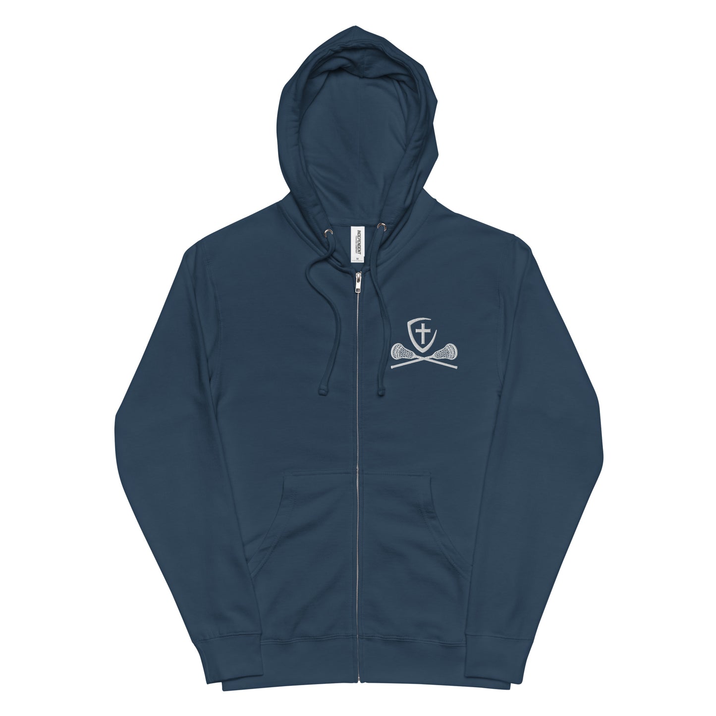 Adult Gonzaga Prep Lacrosse Midweight Zip Hoodie